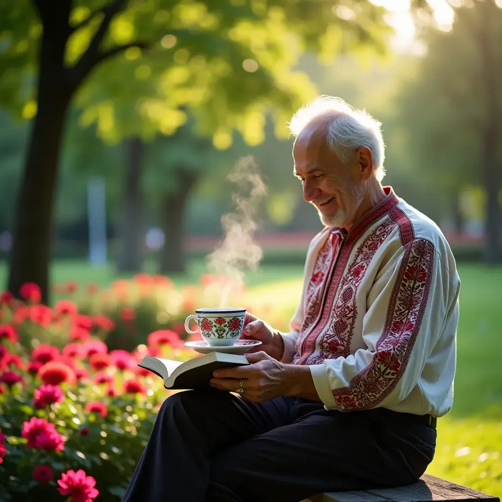 Teásüveg, amelyben a gyógynövények áztatódnak, szív alakú címkével.